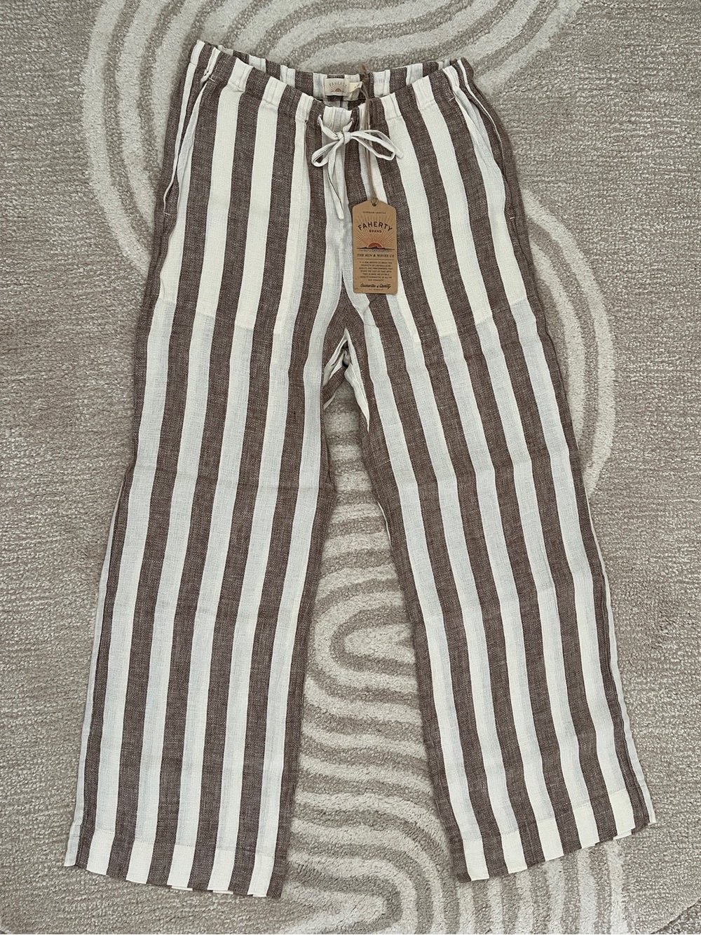 Palma Linen Drawstring Pant - Picture 5 of 10